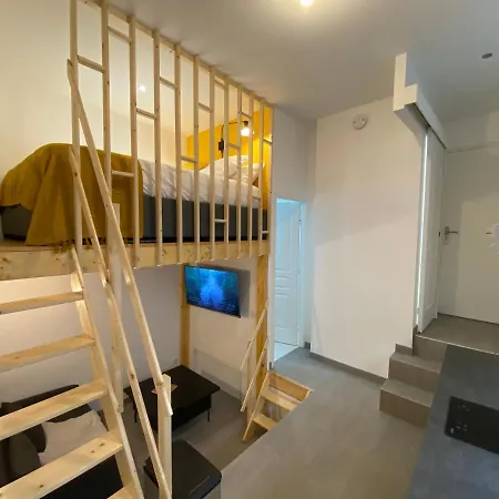 L'atypique - Au Coeur D'agen - Self Checkin - Wifi - Netflix - Smart Tv - Luqs Fr Apartment Agen
